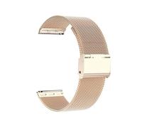 PIGLOLKINY Bracelet en acier inoxydable 20/22mm, for montre métal For Amazfit GTS/4/2/2e/3/GTS2 Mini/GTR 47mm/GTR 4 3 2 Pro(KK-Rose Gold,20MM)