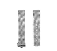 PIGLOLKINY Bracelet en acier maille milanaise 20mm, for Omega couturier 007, boucle pliante universelle, accessoires de bracelet inoxydable