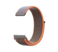 PIGLOLKINY Bracelet en Nylon 16/18/20/22mm, adapté au For Garmin Forerunner 255S Venu 2, accessoires for 255(Orange,20mm)