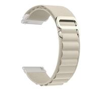 PIGLOLKINY Bracelet en Nylon adapté for Samsung For Galaxy Watch 7/6/5/4, 40/44mm, classique/actif/Gear S3 Frontier 20/22mm, for Amazfit GTS 3(For Alpine- Starlight,22mm)