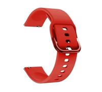 PIGLOLKINY Bracelet en Silicone 20/22mm, for Amazfit GTS 4/3/2e/GTS2 Mini/GTR 42/47mm/GTR 4/3 Pro/2/2e, de montre Bip(Red 17,22mm watch band)