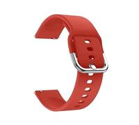 PIGLOLKINY Bracelet en Silicone 20/22mm, for Amazfit GTS 4/3/2e/GTS2 Mini/GTR 42/47mm/GTR 4/3 Pro/2/2e, de montre Bip(Red S 05,20mm watch band)