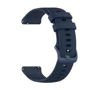 PIGLOLKINY Bracelet en Silicone 20/22mm, for Fossil GEN 6 5 5E LTE 44/45mm for Garmin Forerunner 265 255 245 Music Venu 3, bracelet de montre(Coal Black,22mm Wristband)