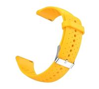 PIGLOLKINY Bracelet en Silicone 20mm 22mm, adapté for Garmin Forerunner 265 255 165 570/Vívoactive 6 5 3 Music/Venu 4 2/D2 Air X15(Yellow,1pcs 22mm)