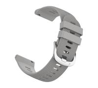 PIGLOLKINY Bracelet en Silicone 20mm 22mm, adapté for Garmin Forerunner 265 255 165 570/Vívoactive 6 5 3 Music/Venu 4 2/D2 Air X15(Gray1,1pcs 20mm)