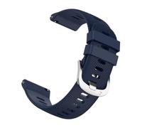 PIGLOLKINY Bracelet en Silicone 20mm 22mm, adapté for Garmin Forerunner 265 255 165 570/Vívoactive 6 5 3 Music/Venu 4 2/D2 Air X15(Midnight blue1,1pcs 22mm)