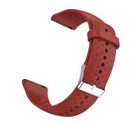 PIGLOLKINY Bracelet en Silicone 20mm 22mm, adapté for Garmin Forerunner 265 255 165 570/Vívoactive 6 5 3 Music/Venu 4 2/D2 Air X15(Red,1pcs 20mm)