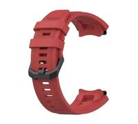 PIGLOLKINY Bracelet en Silicone adapté for la montre intelligente de Sport For Amazfit Active Edge (A2212), for Huami ActiveEdge(Red)