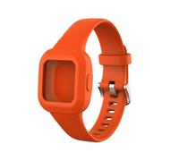 PIGLOLKINY Bracelet en Silicone for For GarminFit JR3 Vivofit Jr.3 de montre intelligente(Orange)