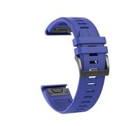 PIGLOLKINY Bracelet QuickFit 22mm 26mm for Garmin Descent G2 Instinct 3 E 45mm 50mm Fenix 8 7 7X/Tactix 7pro/Enduro(Blue,1PCS 26mm)