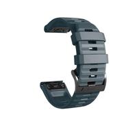 PIGLOLKINY Bracelet QuickFit 22mm 26mm for Garmin Descent G2 Instinct 3 E 45mm 50mm Fenix 8 7 7X/Tactix 7pro/Enduro(Lake blue 1,1PCS 26mm)