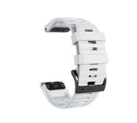PIGLOLKINY Bracelet QuickFit 22mm 26mm for Garmin Descent G2 Instinct 3 E 45mm 50mm Fenix 8 7 7X/Tactix 7pro/Enduro(White 1,1PCS 22mm)