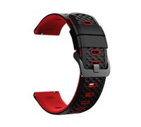 PIGLOLKINY Bracelet Sport en silicone, 22mm, for montre For OnePlus 3 2 2R, 46mm, for OPPO X X2 4 Pro, for Mi S4 S3 S1(Purple Green)