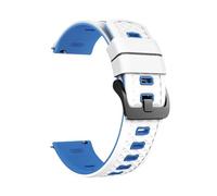PIGLOLKINY Bracelet Sport en silicone, 22mm, for montre For OnePlus 3 2 2R, 46mm, for OPPO X X2 4 Pro, for Mi S4 S3 S1(Celestial Teal)