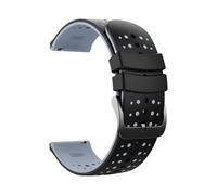 PIGLOLKINY Bracelet Sport en silicone, 22mm, for montre For OnePlus 3 2 2R, 46mm, for OPPO X X2 4 Pro, for Mi S4 S3 S1(Red)