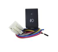 PIGLOLKINY Compatible for Suzuki For Jimny 2007-2015 : bouton-poussoir de phare arrière orange for câble connexion(Front fog lamp)