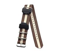 PIGLOLKINY Convient for casio-g-shock GA-2100 GA-2100-1A1 GA-2100-4A sangle de remplacement en Nylon(Number 28)