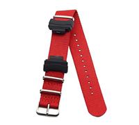 PIGLOLKINY Convient for casio-g-shock GA-2100 GA-2100-1A1 GA-2100-4A sangle de remplacement en Nylon(Number 6)