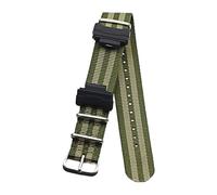 PIGLOLKINY Convient for casio-g-shock GA-2100 GA-2100-1A1 GA-2100-4A sangle de remplacement en Nylon(Number 150)