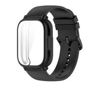 PIGLOLKINY Étui de protection + bracelet en Silicone for Xiaomi, compatible for Redmi Watch 5 Active/5 Lite(BB)