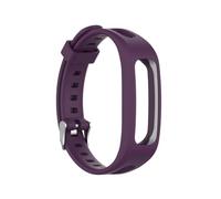 PIGLOLKINY For Huawei Band 3E & 4E Bracelet for Honor 4 Version en cours d'exécution bracelets intelligents montre Silicone souple(Purple,For Honor Band 4 Running)