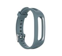 PIGLOLKINY For Huawei Band 3E & 4E Bracelet for Honor 4 Version en cours d'exécution bracelets intelligents montre Silicone souple(Gray blue,For Huawei Band 4e)