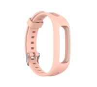 PIGLOLKINY For Huawei Band 3E & 4E Bracelet for Honor 4 Version en cours d'exécution bracelets intelligents montre Silicone souple(Light pink,For Huawei 3E AW70)
