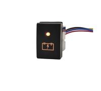 PIGLOLKINY Interrupteur de blocage différentiel avant for feux jour for LED et fonction musicale, compatible For Suzuki For Jimny 2007-2015(Battery)