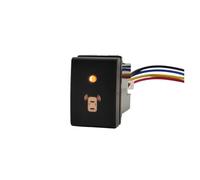 PIGLOLKINY Interrupteur de blocage différentiel avant for feux jour for LED et fonction musicale, compatible For Suzuki For Jimny 2007-2015(Radar)