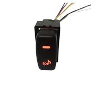 PIGLOLKINY Interrupteur de feux antibrouillard avant for LED for boutons commande for jour, compatible for Mitsubishi for Pajero V73, for Lancer(Music button)