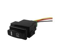 PIGLOLKINY Interrupteur de feux antibrouillard for voiture, compatible For Renault, taille d'origine, bouton marche/arrêt 5 broches, 12 V