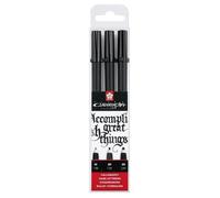 Pigma Calligrapher Set De 3 Feutres Noir