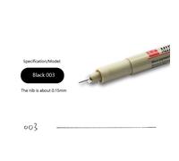Pigma Micron Ink Marker Pen,Black Fineliner Sketching Pen,Différentes Pointes,0.05mm,0.1mm,0.2mm,0.3mm,0.4mm,0.5mm,0.7mm,0.8mm,1.0mm - Type A10