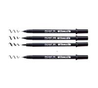 Pigma Micron sakura noir 3 toutes les plumes,Brush pen + 1 FB