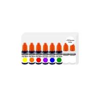 Generique Pigment colorant Color'Resin - 6 couleurs, 2 flacons vides - Cléopâtre