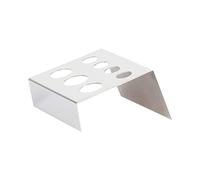 Pigment Cup Rack, Tattoo Ink Tasseport de tasse en acier inoxydable Pigment Gup Stand 7 trous Makeuvrandant Permanent pour tatouages Encre Tatouage Tatouage Tatou