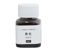Pigment de couleur ciment - Poudre d'oxyde de fer, colorant pour béton, pigment 30 ml pour gypse, plâtre, mastic, coulis, chaux, peintures au lait | Construction Art Craft DIY Coloriage pour les pro