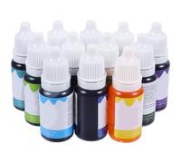 Pigment de Gloss à Lèvres 12 Pièces, Colorant Végétal Pur
