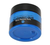 Pigment de Résine époxy, Pâte Colorante en Résine Hautement Pigmentée à Fort Pouvoir Colorant 50 G pour les Projets Artistiques (bleu fluo)