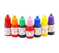 Pigment De Teinture Fait À La Main De Qualité Alimentaire, 7 À 10ml, Pâte De Cristal Visqueux, Colorant Époxy Cristal, Épicerie S18 19