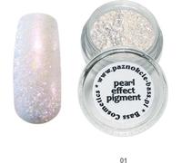 Pigment effet sirène - 01 - paillettes rose argenté 7 ml / Bass Cosmetics