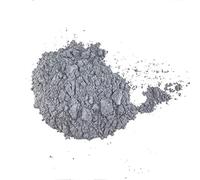 Pigment en poudre d'argent clair