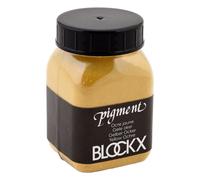 Pigment en poudre - Ocre jaune - 1 - Blockx - Pot de 100g