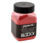 Pigment en poudre - Quinacridone rouge écarlate - 98 - Blockx - Pot de 100g