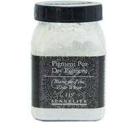 Pigment en poudre - Sennelier - Blanc de Zinc - Pot de 200 ml Blanc G