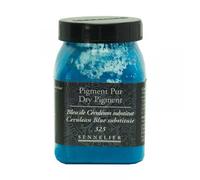 Pigment En Poudre - Sennelier - Bleu De Céruleum - Pot De 200 Ml