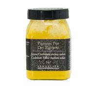 Pigment en poudre - Sennelier - Jaune Cadmium Moyen - Pot de 200 ml