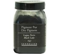 Pigment en poudre - Sennelier - Laque Noir - Pot de 200 ml Noir G