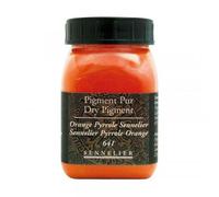 Pigment En Poudre - Sennelier - Orange Pyrrole Sennelier - Pot De 200 Ml
