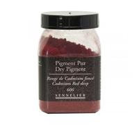 Sennelier - Pigment de peinture - pour peinture aquarelle, peinture à l'huile, pastel - rouge de cadmium profond - opaque - 120 g Rouge G